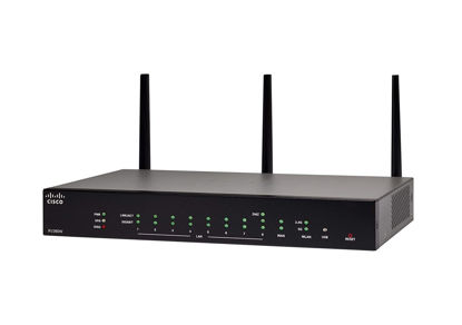Picture of Cisco RV260W VPN Router | 8 Gigabit Ethernet (GbE) Ports | Wireless-AC VPN Firewall | Limited Lifetime Protection (RV260W-I-K9-IN)